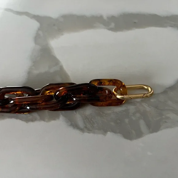 Clare V. Tortoise Chain Strap - Picture 5 of 8
